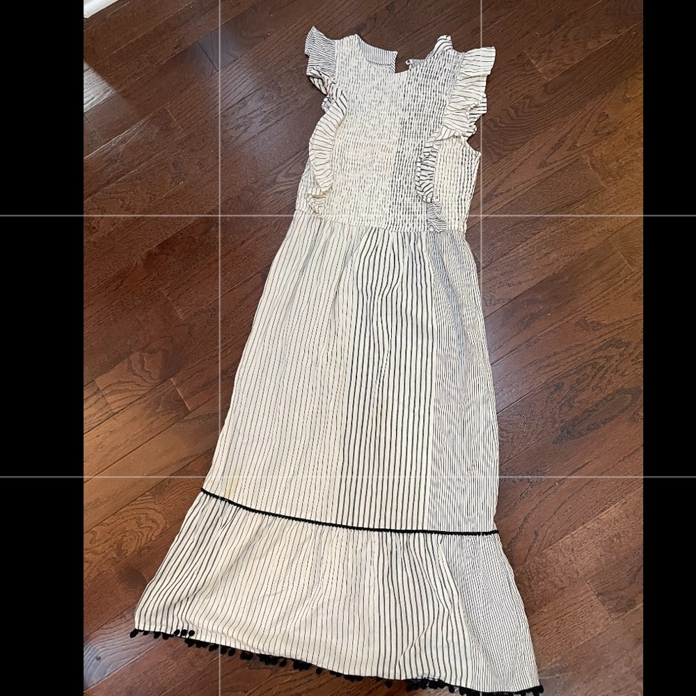 Mango smocked dress